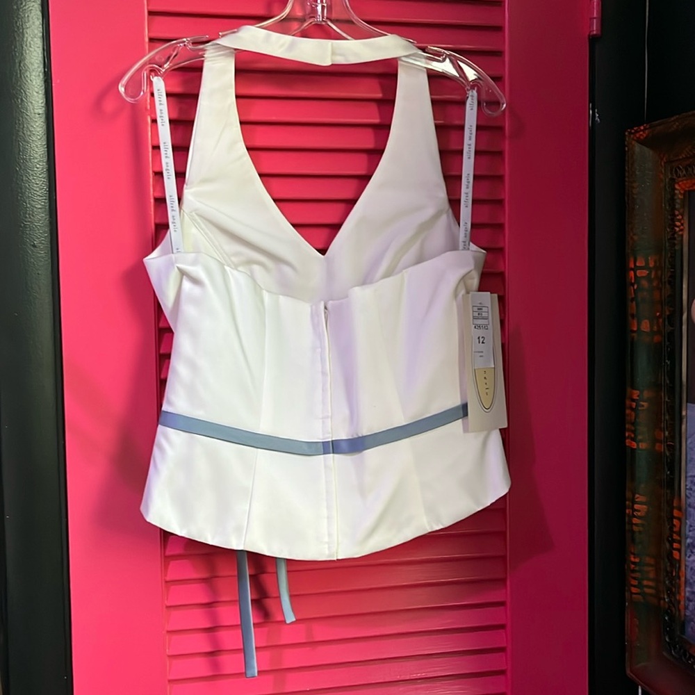 ALFRED ANGELO SIZE 12 HALTER TOP - Picture 5 of 17